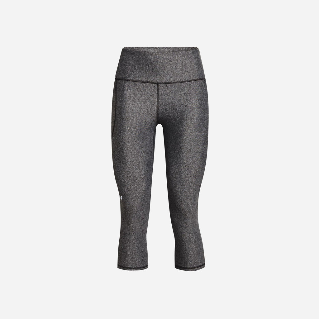 Quần Bó Thể Thao Nữ Under Armour Heatgear® No-Slip Waistband Capris - Supersports Vietnam