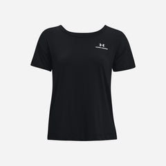 Women's Under Armour Rush™ Energy Core T-Shirt - Black