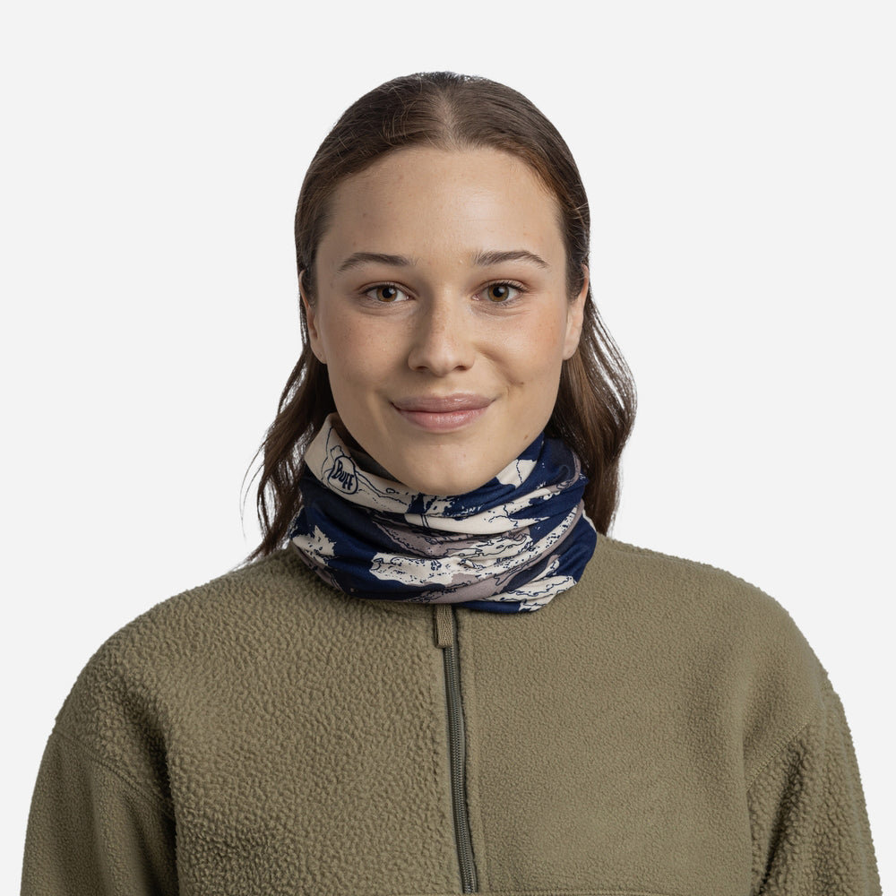 Khăn Đa Năng Buff Original Ecostretch Esyr Midnight Navy - Xanh Navy - Supersports Vietnam