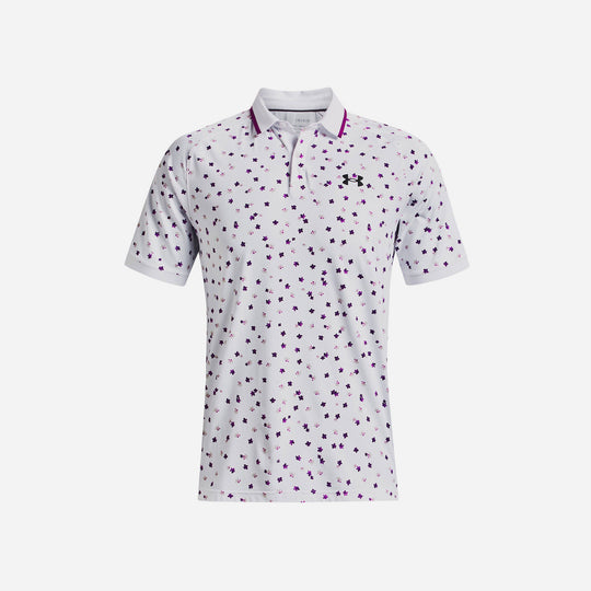 Áo Tay Ngắn Nam Under Armour Iso-Chill Floral Polo - Trắng