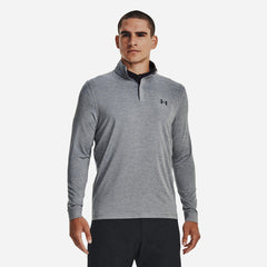 Men's Under Armour Playoff 1/4 Zip Jacket - Gray