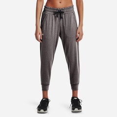 Women's Under Armour Heatgear Armour Capri Pants - Gray