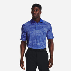 Men's Under Armour Playoff 2.0 Jacquard Polo Shirt - Blue