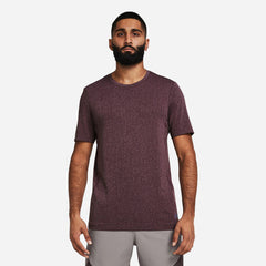 Men's Under Armour Rush Seamless T-Shirt - Purple