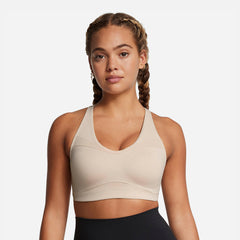 Women's Under Armour Smartform Evolution Medium-Support Bra - Beige