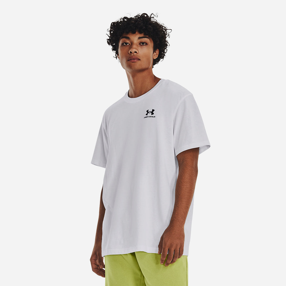 Áo Thun Thể Thao Nam Under Armour Logo Embroidered Heavyweight - Supersports Vietnam