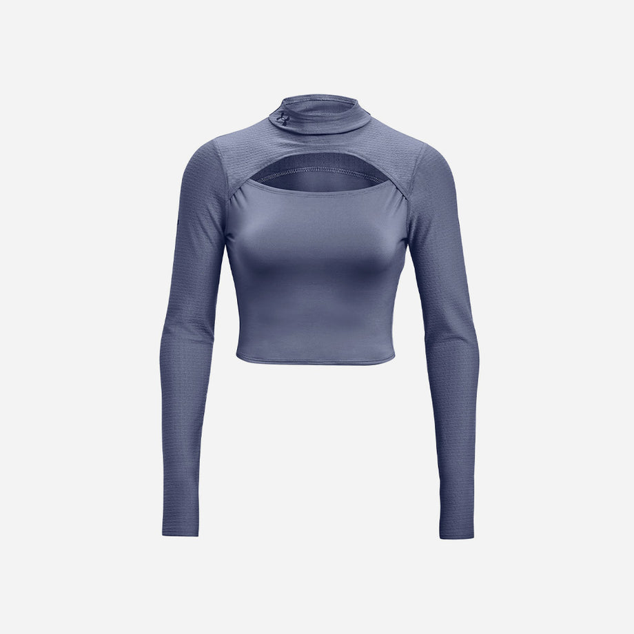 Supersports Vietnam Official, Women's Under Armour Rush™ Mock Crop-Top -  Purple