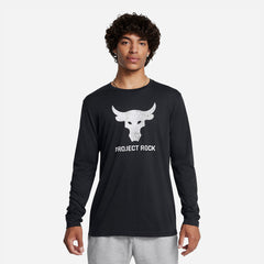 Men's Under Armour Brahma Bull Long Sleeve Tee - Black