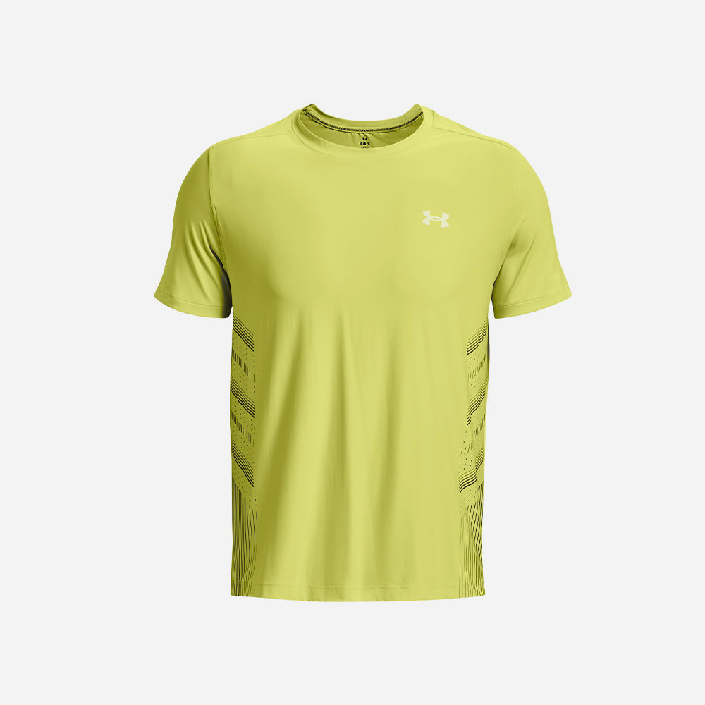 Men's Under Armour Iso-Chill Laser Heat Chanh T-Shirt - Lime
