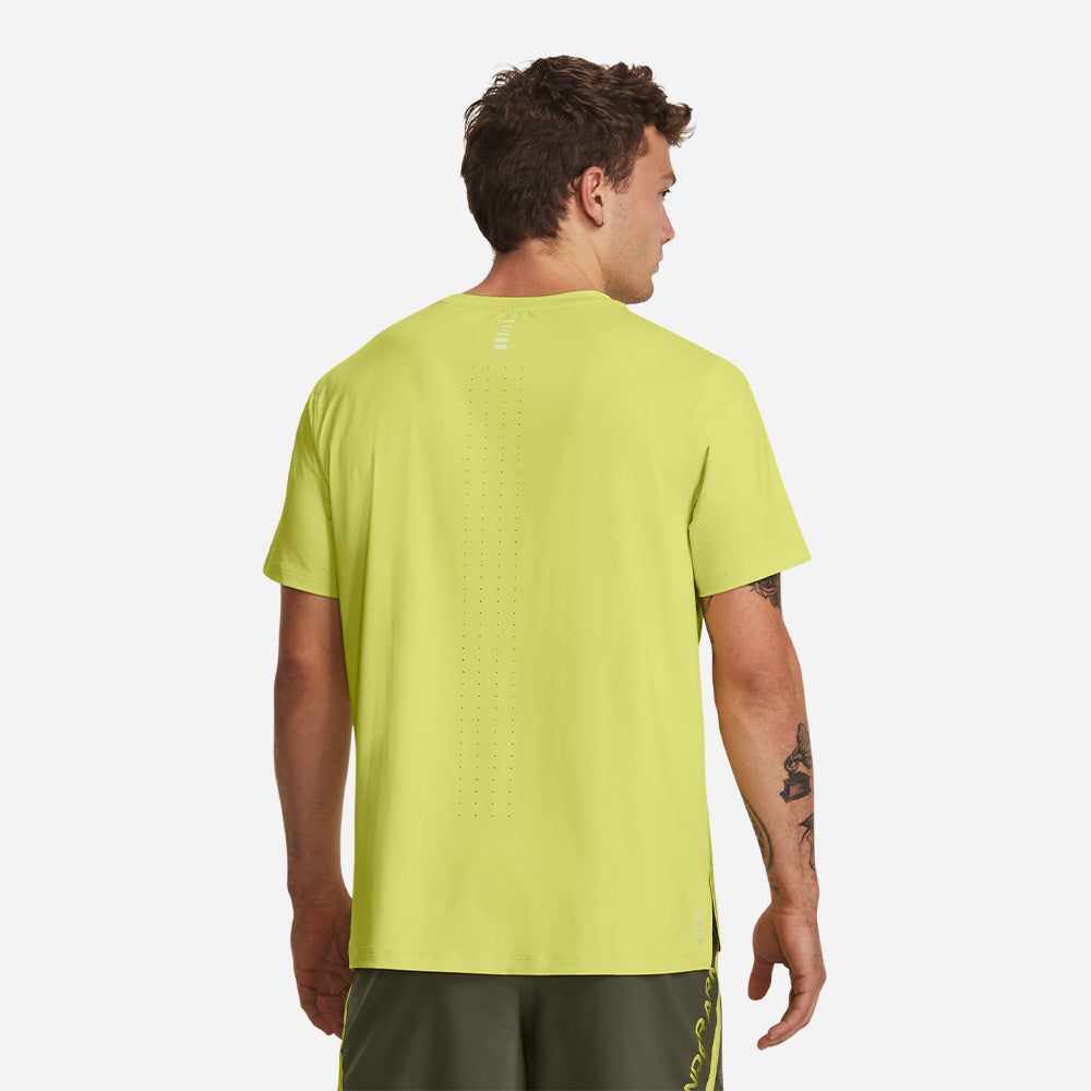 Men's Under Armour Iso-Chill Laser Heat Chanh T-Shirt - Lime