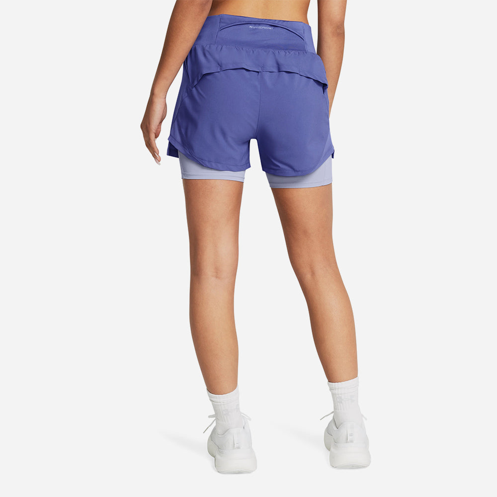 Quần Ngắn Thể Thao Nữ Under Armour Run Stamina 2In1 - Supersports Vietnam