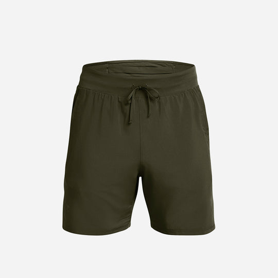 Men's Under Armour Launch Elite 2-In-1 7'' Shorts - Army Green