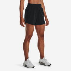 Women's Under Armour Flex Woven 5Inch Shorts - Black