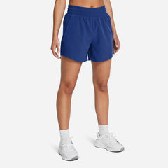 Quần Ngắn Nữ Under Armour Flex Woven 5Inch - Xanh Dương