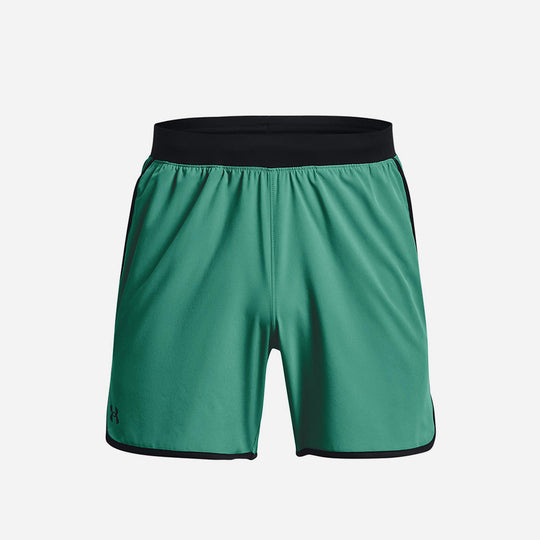 Men's Under Armour Hiit Woven 6" Shorts - Green
