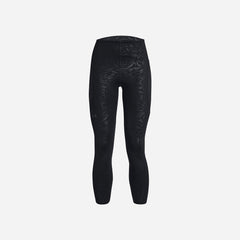 Women's Under Armour Rush™ Emboss Perf Tights - Black