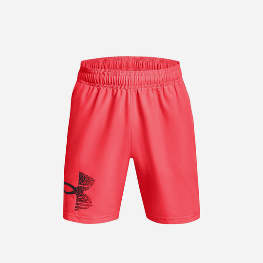 Men's Under Armour Woven Graphic Shorts - Red