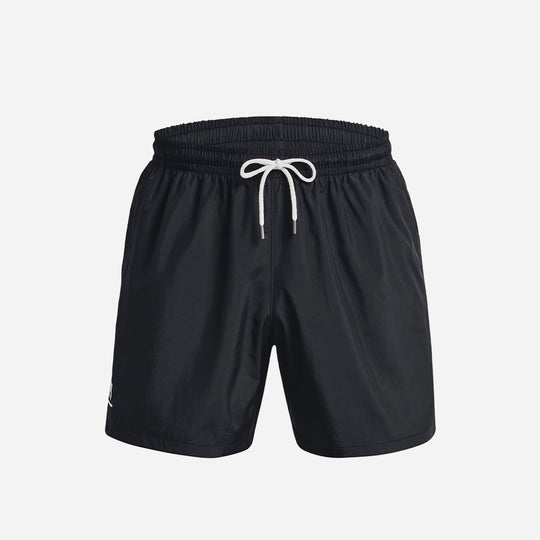 Quần Ngắn Nam Under Armour Essentials Volley - Đen