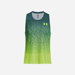 Men's Under Armour Lightweight Run Tanks - Green