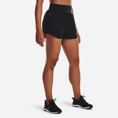 Women's Under Armour Woven Shorts - Black