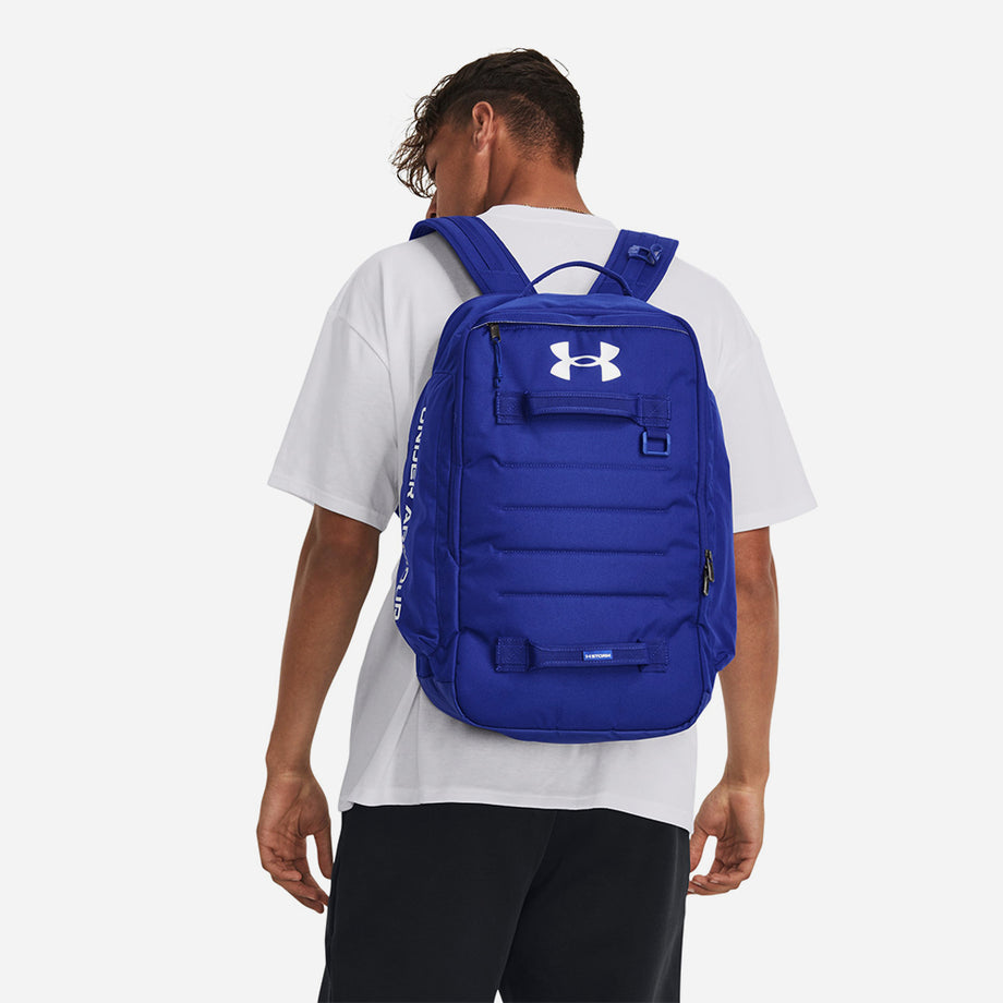 Under armour big clearance logo laptop backpack