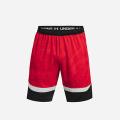 Men's Under Armour Heatwave Hoops Shorts - Red