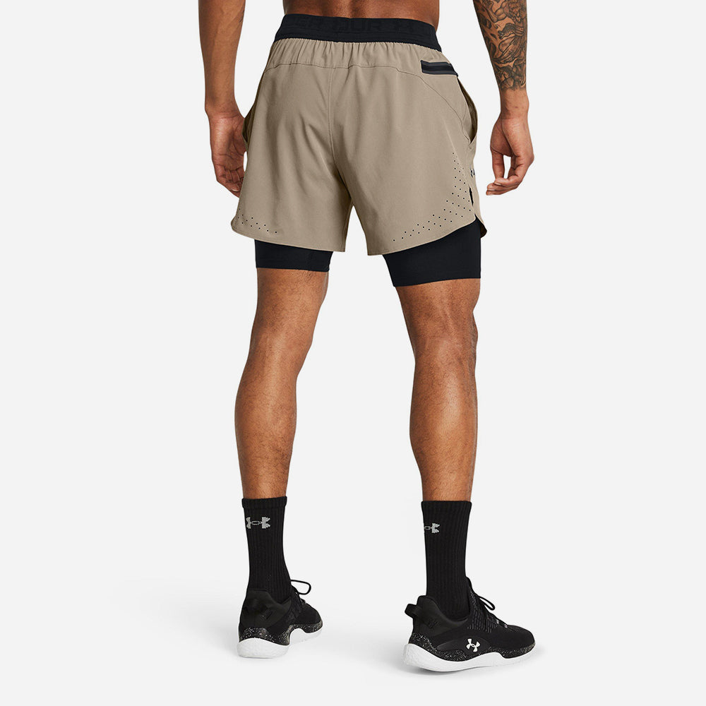 Quần Ngắn Nam Under Armour Peak Woven 2-In-1 - Supersports Vietnam