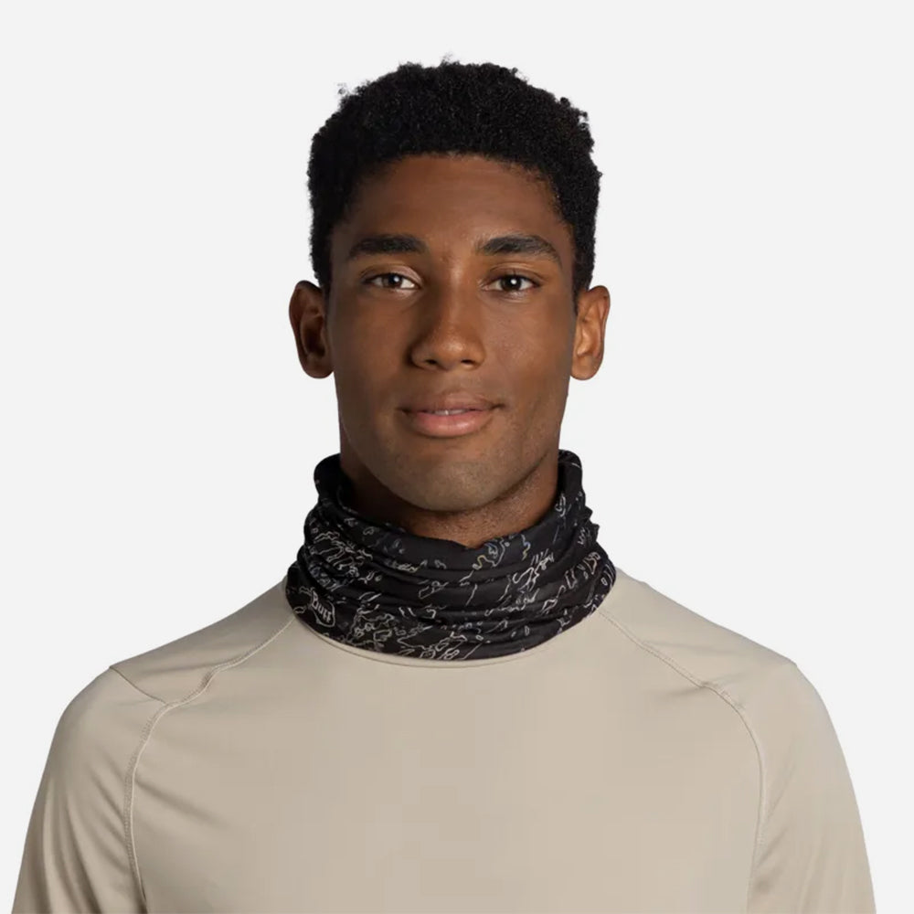 Khăn Thể Thao Đa Năng Buff Coolnet Uv® - Đen - Supersports Vietnam