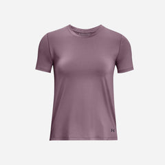 Women's Under Armour Rush Vent Cap T-Shirt - Purple