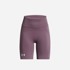 Women's Under Armour Train Seamless Shorts - Purple