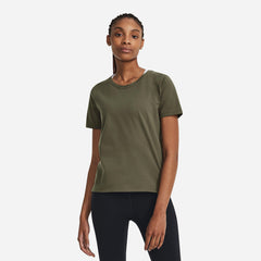 Women's Under Armour Meridian T-Shirt - Army Green