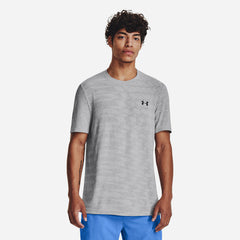 Áo Thun Nam Under Armour Seamless Novelty Short Sleeve - Xám