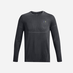 Men's Under Armour Rush Seamless Legacy Long Sleeve T-Shirt - Gray