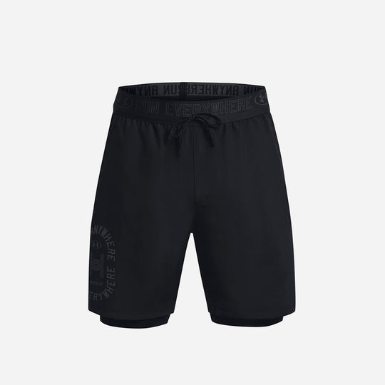 Men's Under Armour Run Everywhere Shorts - Black