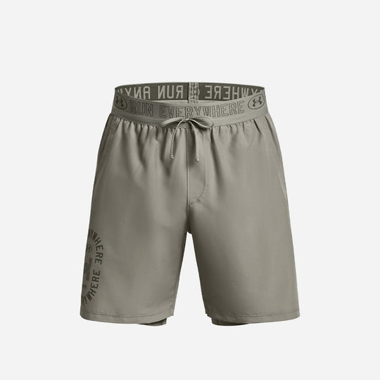 Men's Under Armour Run Everywhere Shorts - Gray