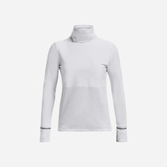 Women's Under Armour Qlifier Cold Funnel Long Sleeve T-Shirt - White