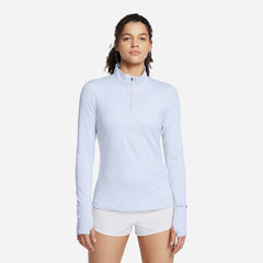 Women's Under Armour Launch Pro Half Zip Long Sleeve Tee - Blue