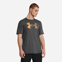 Áo Thun Nam Under Armour Big Logo Fill - Xám