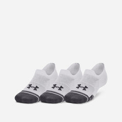 Under Armour Performance Tech Ultra Low Tab (3 Pack) Socks - White