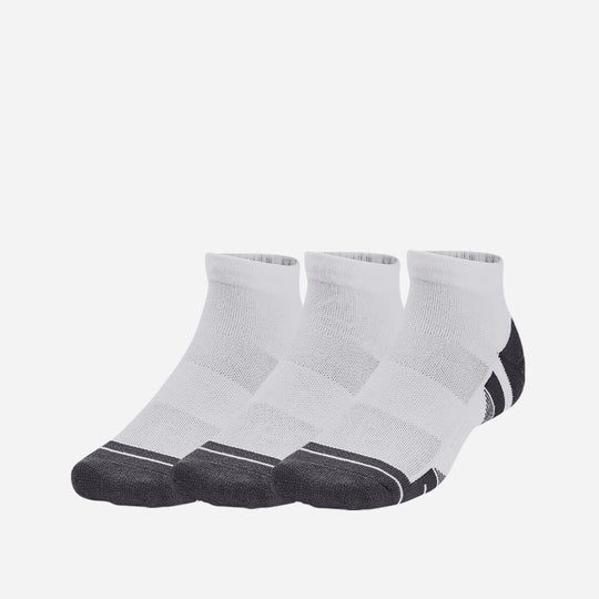 Low Under Armour Performance Tech (3 Packs) Socks - White