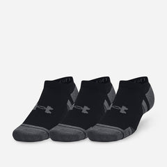 Under Armour Performance Cotton 3-Pack Socks - Black