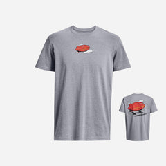 Men's Under Armour Blimp Heavyweight Short Sleeve T-Shirt - Gray