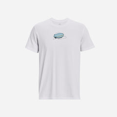 Men's Under Armour Blimp Heavyweight Short Sleeve T-Shirt - White