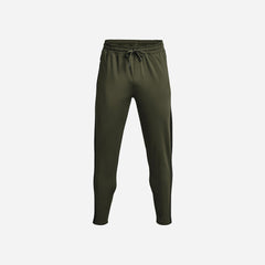 Men's Under Armour Meridian Tapered Print Pants - Army Green