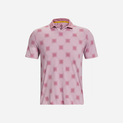 Men's Under Armour Curry Printed Polo Shirt - Pink