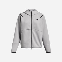 Áo Khoác Nữ Under Armour Unstoppable Flc Fz - Xám