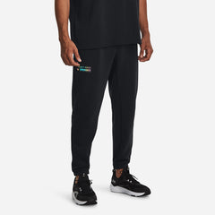 Men's Under Armour Project Rock Heavyweight Terry Pants - Black