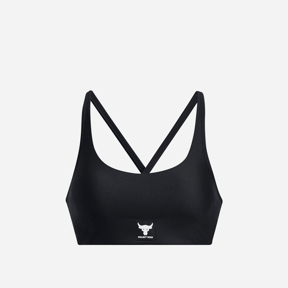 Áo Bra Thể Thao Nữ Under Armour Project Rock All Train Crossback - Supersports Vietnam