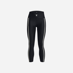 Women's Under Armour Project Rock All Train Heatgear 7/8 Tights - Black