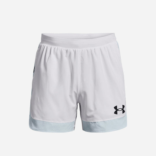 Men's Under Armour Baseline 5" Shorts - White